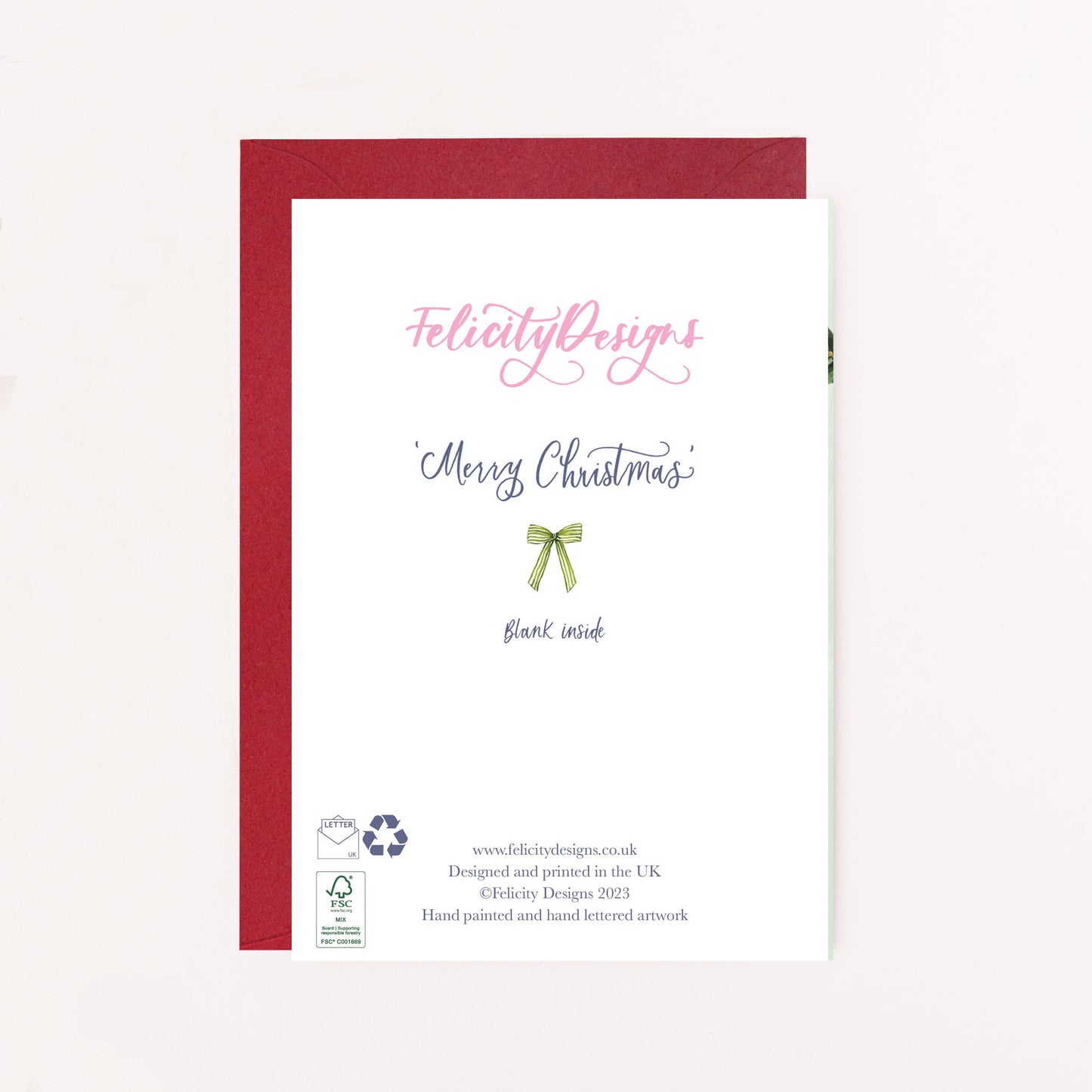 Merry Christmas from Frodsham Card