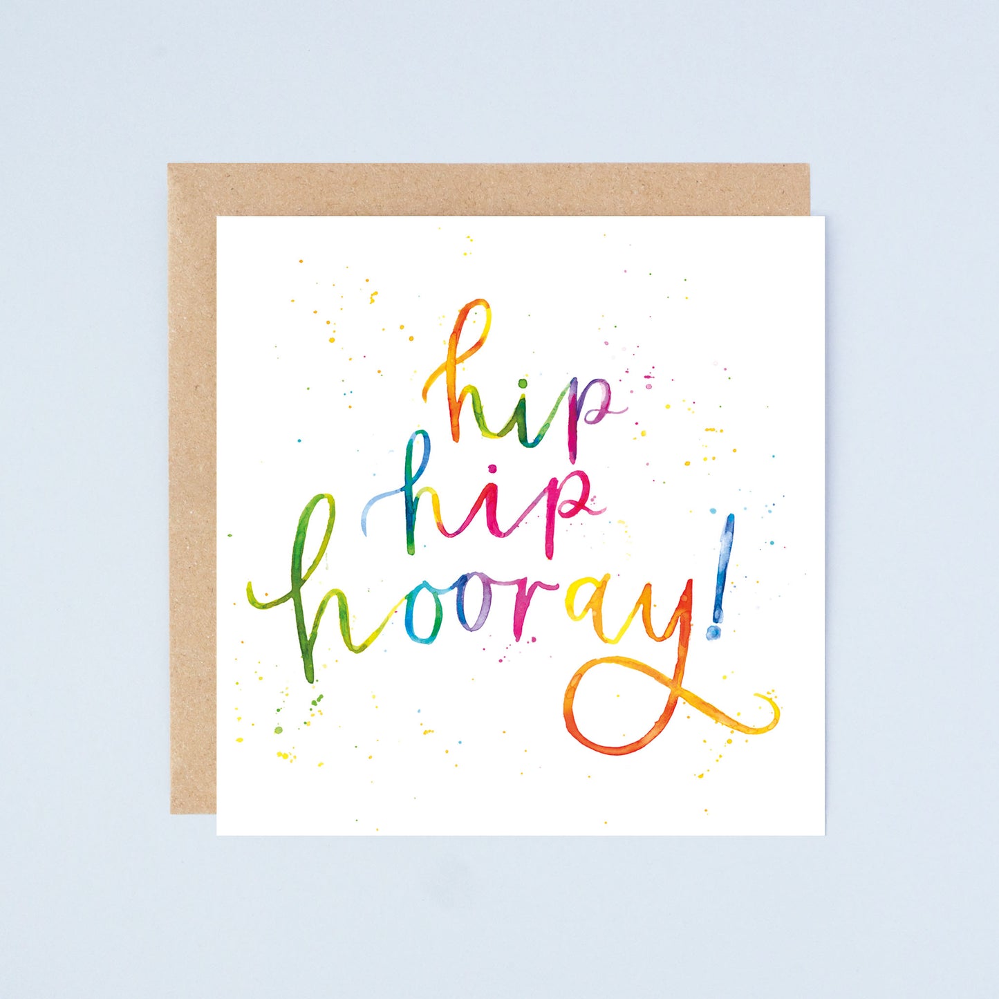Hip Hip Hooray Greetings Card