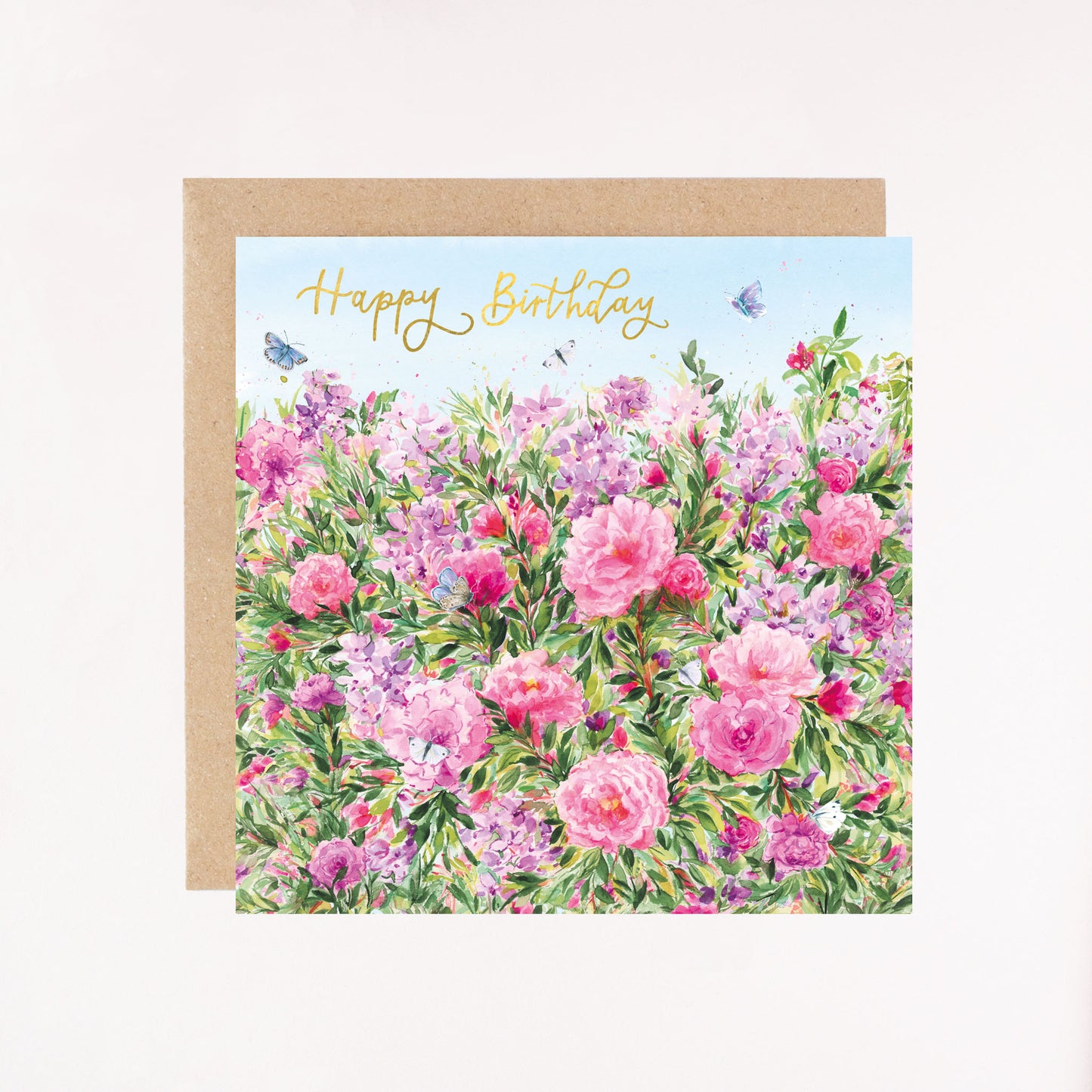 Sissinghurst in Bloom Foil Greetings Card