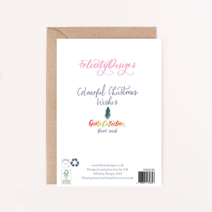 Peace On Earth Christmas Quote Greetings Card