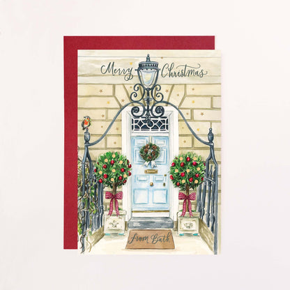 Merry Christmas from Bath Card