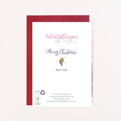 Merry Christmas from Bath Card