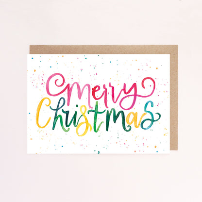 Merry Christmas Quote Greetings Card