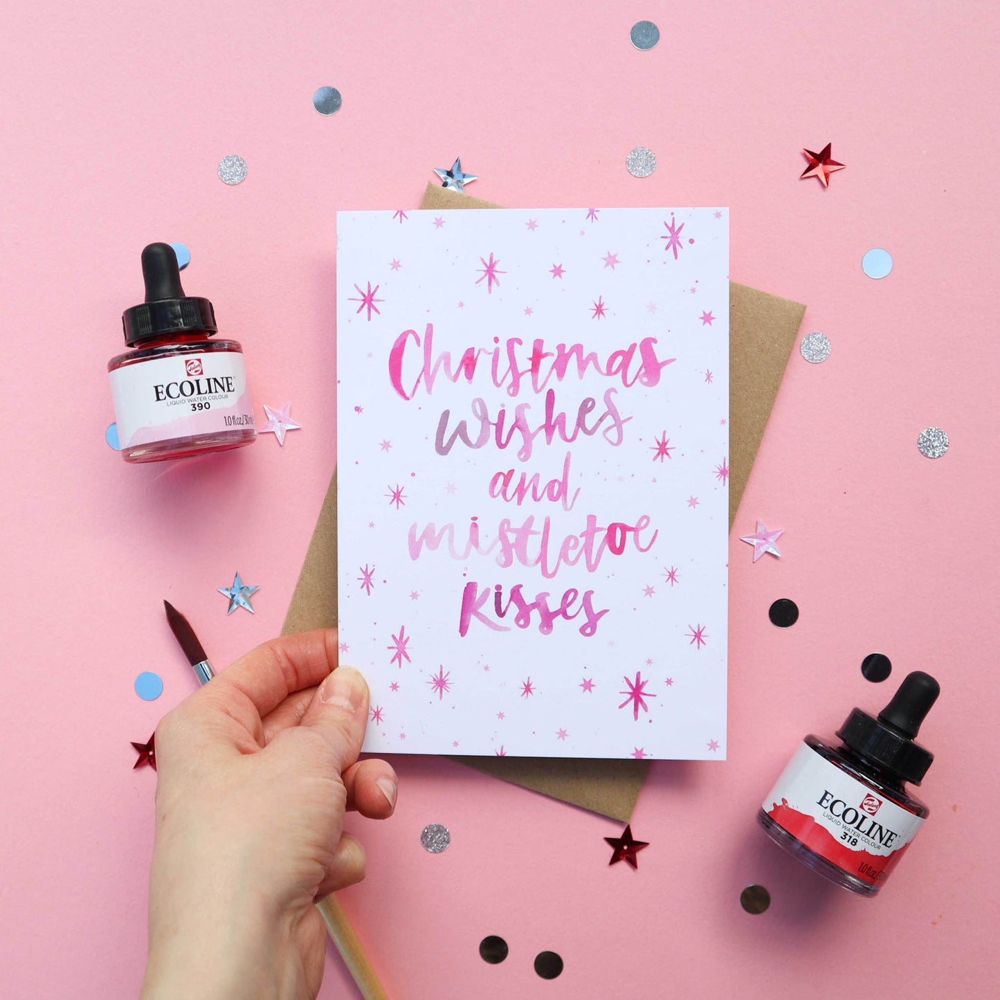 Christmas Wishes Quote Greetings Card