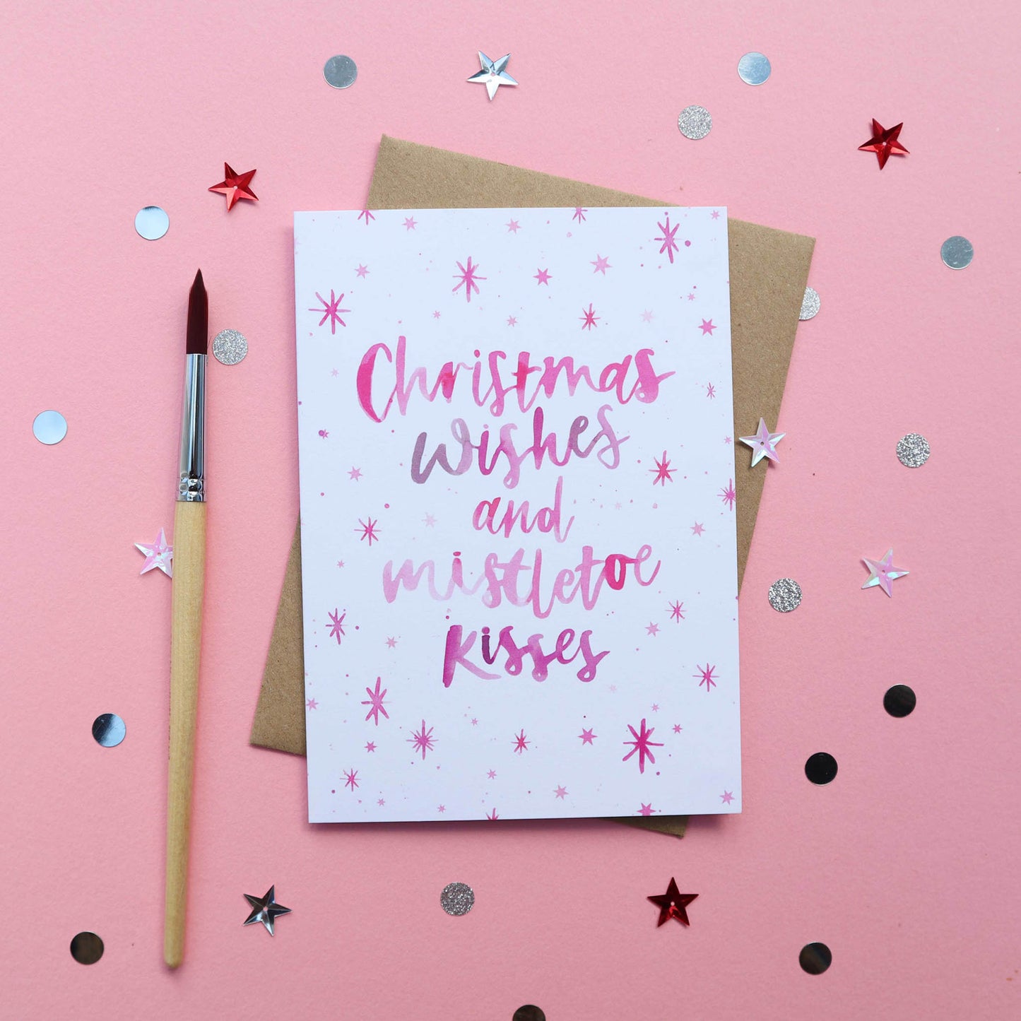 Christmas Wishes Quote Greetings Card