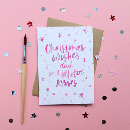 Christmas Wishes Quote Greetings Card