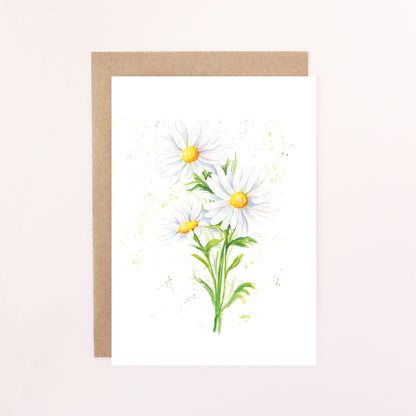 Daisy Greetings Card