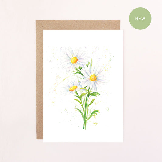 Daisy Greetings Card