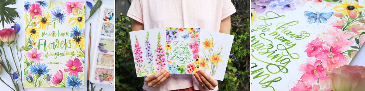 Felicity Design Felicity Designs Hand Painted Greetings Cards, Prints & Gifts