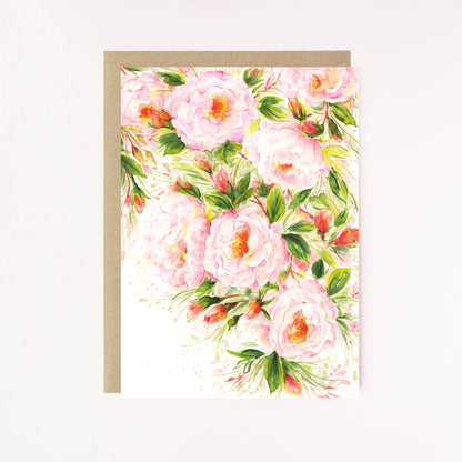 Rambling Roses Greetings Card