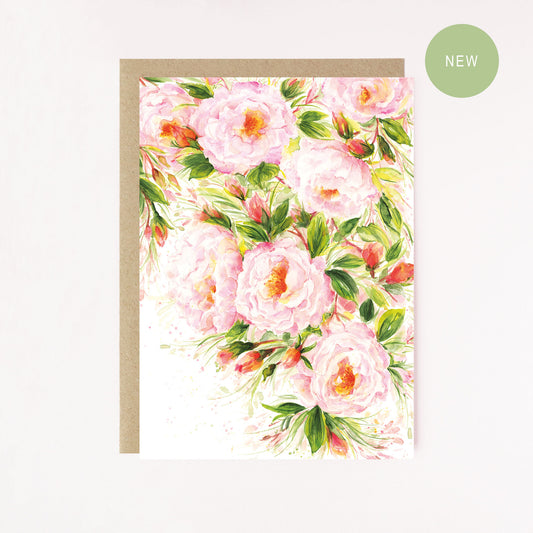 Rambling Roses Greetings Card