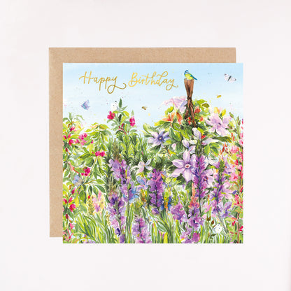 Summer at Sissinghurst Foil Greetings Card