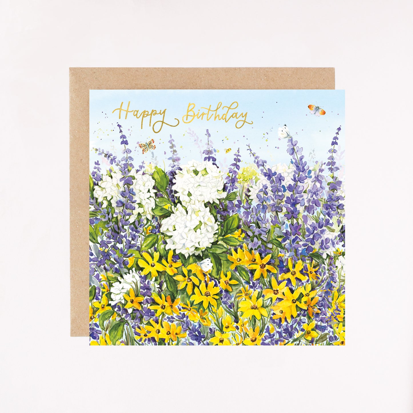 Summer At The Museum Foil Greetings Card