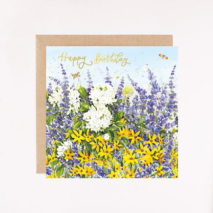 Summer At The Museum Foil Greetings Card