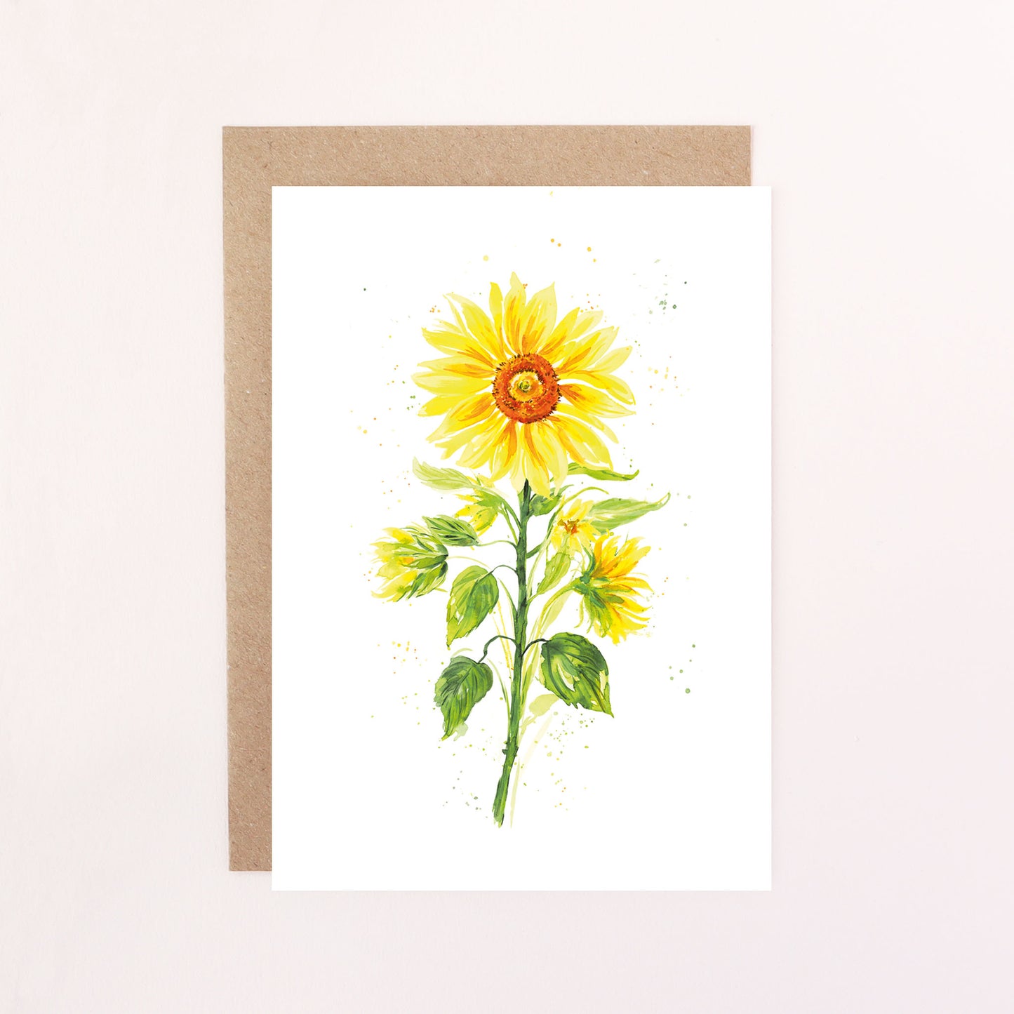 Sunflower Greetings Card