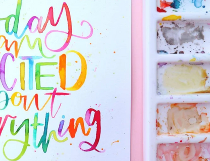 "Today I Am Excited About Everything" Giclee Fine Art Print